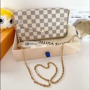 💯Like🆕Louis Vuitton Felicie Pouchette/Crossbody